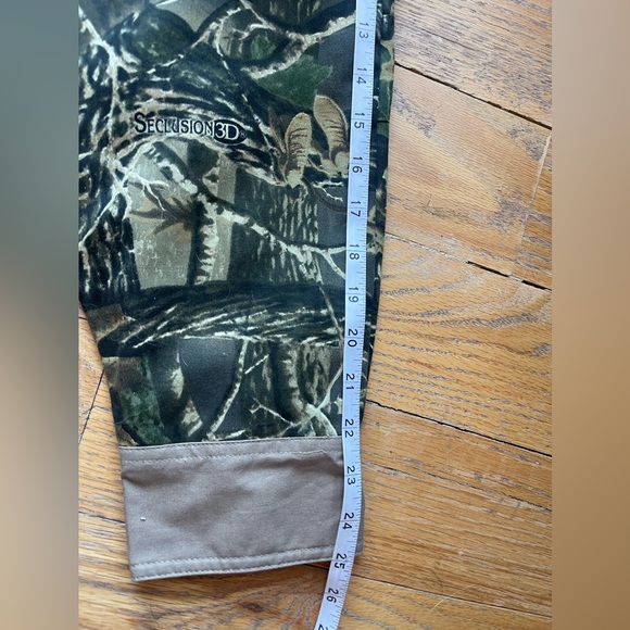 Cabelas Hunting Shirt Mens sz 2XL Tall Camo Tan Work Outdoors Button up Turkey - Picture 12 of 12